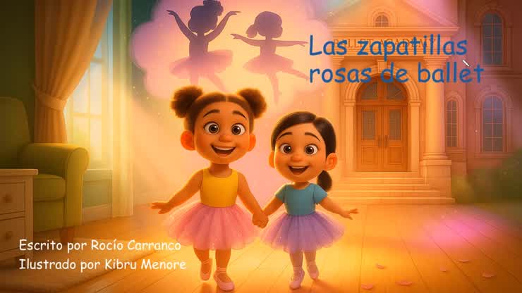Las zapatillas rosas de ballet